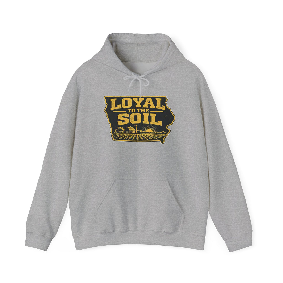 Unisex Heavy Blend™ Hooded Sweatshirt - Black and Gold