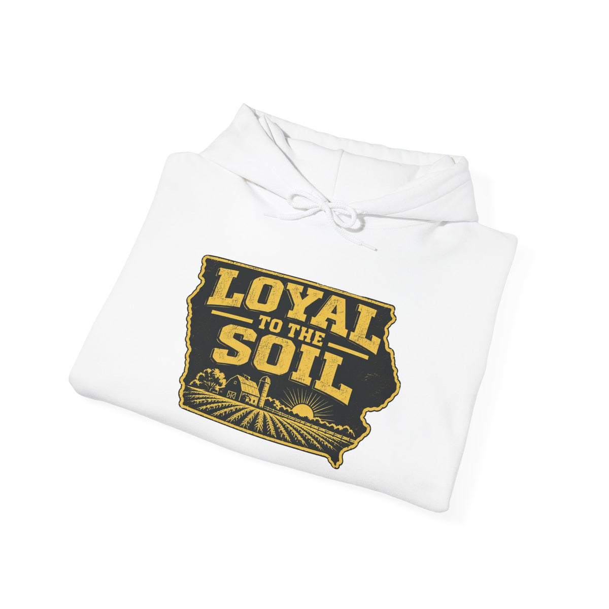 Unisex Heavy Blend™ Hooded Sweatshirt - Black and Gold