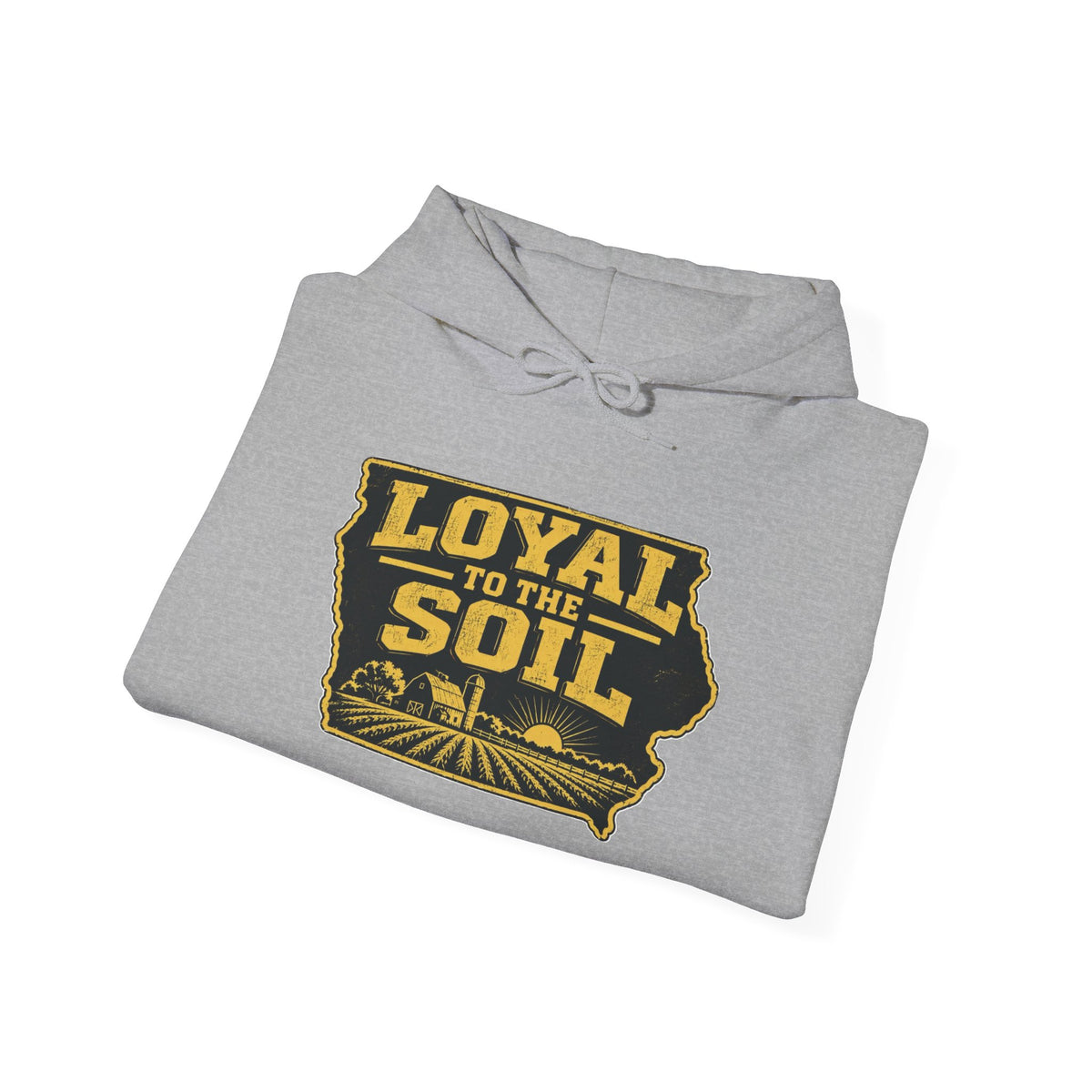 Unisex Heavy Blend™ Hooded Sweatshirt - Black and Gold