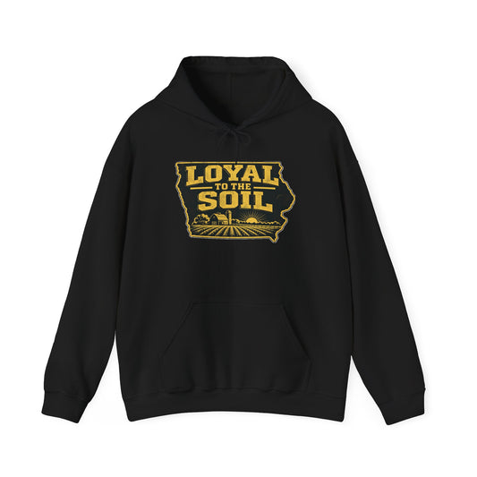 Unisex Heavy Blend™ Hooded Sweatshirt - Black and Gold