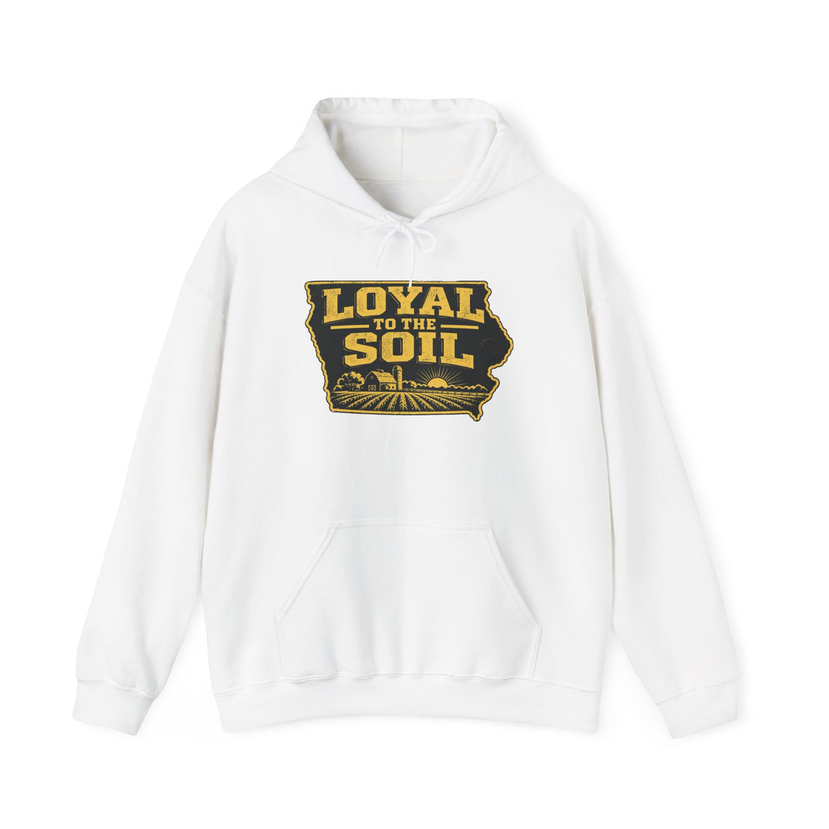 Unisex Heavy Blend™ Hooded Sweatshirt - Black and Gold