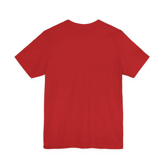 Unisex Jersey Short Sleeve Tee - Cardinal and Gold